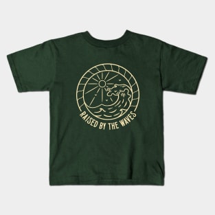 Raised by the Waves Kids T-Shirt